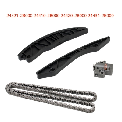 24410 2B000 Timing Chain Kit 24321-2B000 24431-2B000 24420-2B000 1,6 L für den Hyundai i30